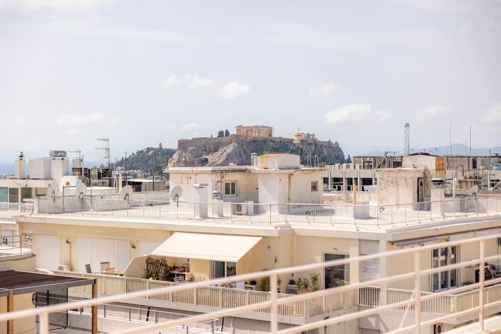 Penthouse In The Heart Of Athens Apartment Exterior photo